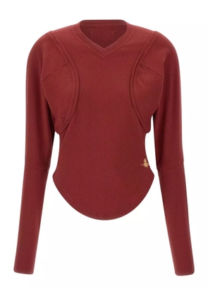 Vivienne Westwood Orb-logo layered top