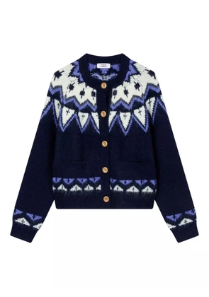 TOMBOY round neck cardigan - Blue