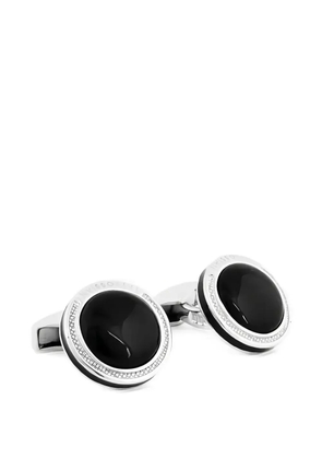 Tateossian onyx-embellished cufflinks - Black