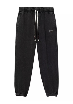 aftermaths drawstring track pants - Black
