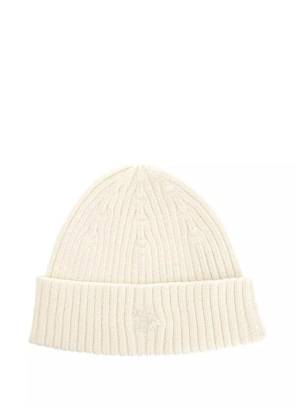 Maison Kitsuné Baby Fox beanie hat - Neutrals