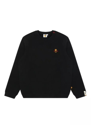*BABY MILO® STORE BY *A BATHING APE® logo-embroidered sweater - Black