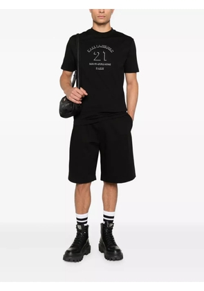 Karl Lagerfeld Jeans logo-print T-shirt - Black