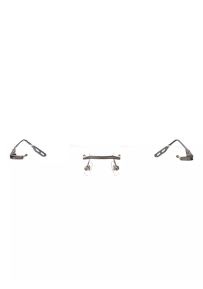 Maybach eyewear rectangular-frame glasses - Grey