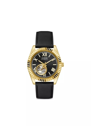 GUESS USA open-heart dial 44mm - Black
