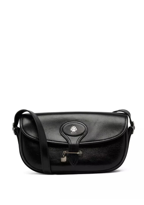 Bally logo-plaque crossbody bag - Black
