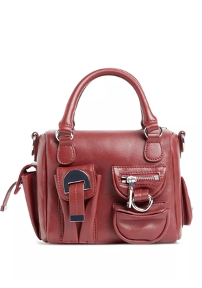 Cynthia Rowley leather cargo mini bag - Red