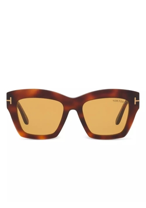 TOM FORD Eyewear oversize-frame sunglasses - Green