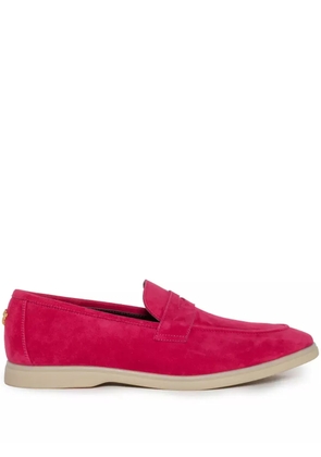 Bougeotte suede loafers - Pink