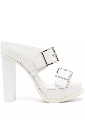 Alexander McQueen Leath S sandals - White