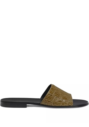 Giuseppe Zanotti Adrien leather sandals - Neutrals