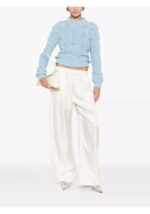 Sportmax cable-knit sweater - Blue