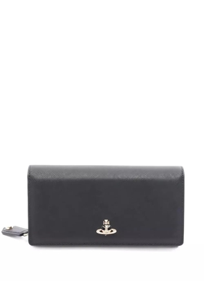Vivienne Westwood Pre-Owned 2020 Classic Logo wallet - Black