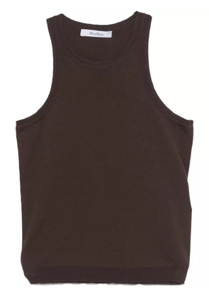 Max Mara Arnes tank top - Brown