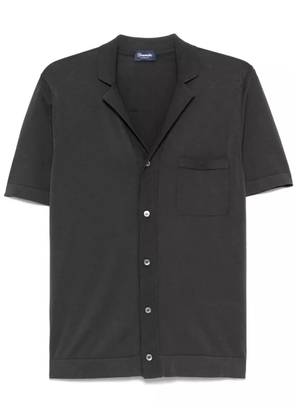 Drumohr ribbed shirt - Black