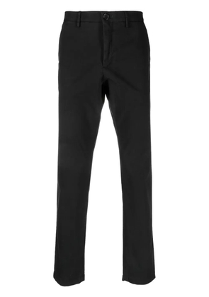 PS Paul Smith Zebra-motif stretch-cotton trousers - Black