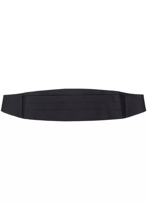 Tagliatore clasp fastening cummerbund - Blue
