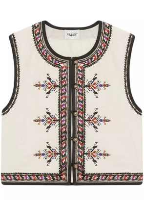 MARANT ÉTOILE Zeana cardigan - White