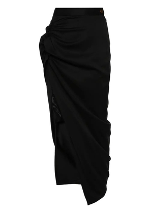 Vivienne Westwood draped-detail skirt - Black