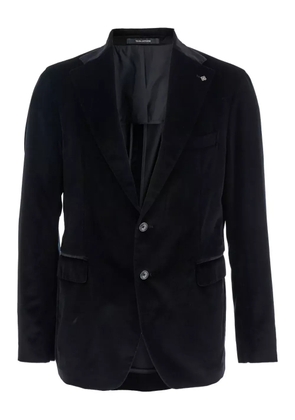 Tagliatore notched-lapel single-breasted jacket - Black