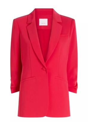Cinq A Sept Khloe three-quarter sleeve blazer - Red