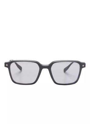 Snob Ribot rectangle-frame glasses - Black