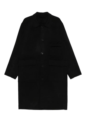 Études Studio single-breasted coat - Black