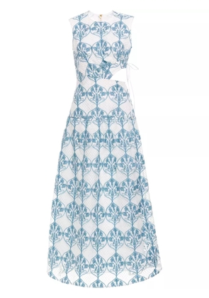 Agua By Agua Bendita Ontoño Ribbons dress - White