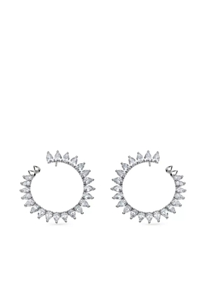 Jewels Aficionado 18K white gold diamond earrings - Silver