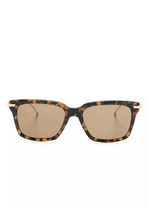 Thom Browne Eyewear tortoiseshell square-frame sunglasses