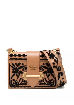 Prada Pre-Owned Cahier shoulder bag - Brown