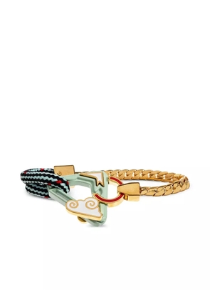 Casablanca braided-chain bracelet - Gold