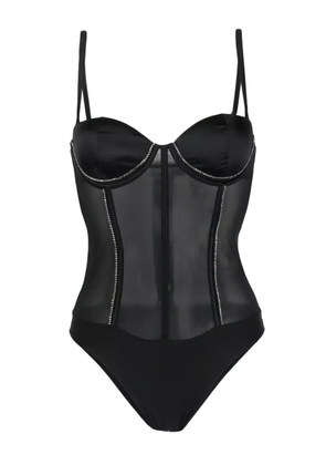 Fleur Du Mal Brilliant bodysuit - Black