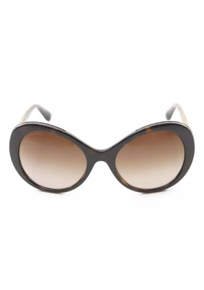 Bvlgari Pre-Owned 2010s tortoiseshell-effect sunglasses - Brown