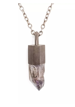 Parts of Four Talisman amethyst pendant necklace - Pink