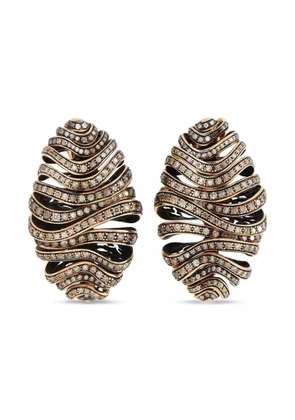 De Grisogono 18K rose gold diamond earrings - Pink