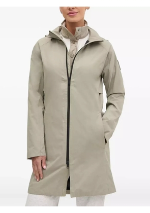 JACK WOLFSKIN Wellsee hooded trench coat - Neutrals