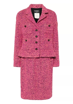 CHANEL Pre-Owned 1994 setup suit jacket skirt - Pink