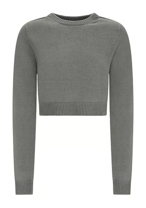 Canessa Magic Stone long-sleeve cropped sweater - Green