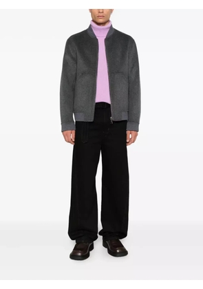 AMARANTO zip-up jacket - Grey