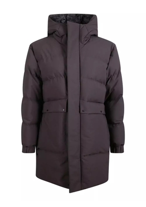 Moncler long-sleeve coat - Brown