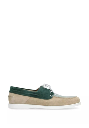 Doucal's suede boat shoes - Neutrals