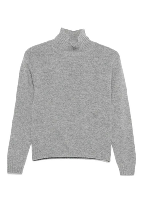 SOLOTRE high-neck sweater - Grey