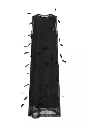 Jil Sander sleeveless maxi dress - Black