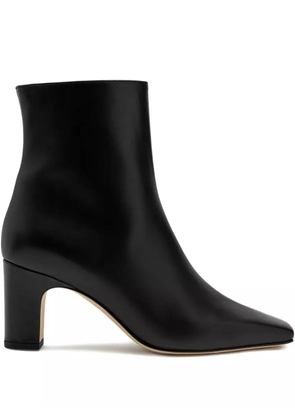 Manolo Blahnik 70mm Ofaralo pointed ankle boots - Black