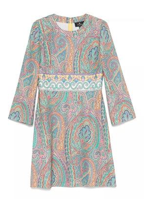 ETRO paisley-print midi dress - Green