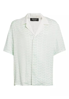 WHYAT capri-pattern short-sleeve shirt - Green