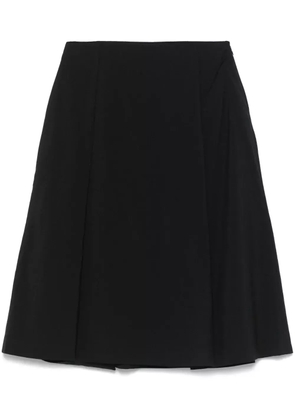 Valentino Garavani Pre-Owned 1990s double-pleat skirt - Black