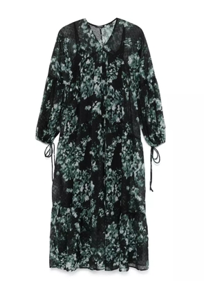 Scotch & Soda Fil Coupe maxi dress - Black