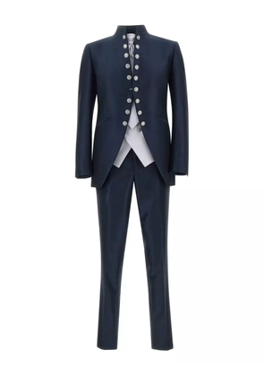 Carlo Pignatelli four-piece ceremony suit - 50JX160C106150800 BLUE